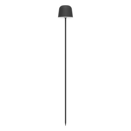 Eglo - Lampe de table extérieure LED, rechargeable, tactile et dimmable 1,8W/5V 2500/3000/4000K 2500 mAh IP54 noire