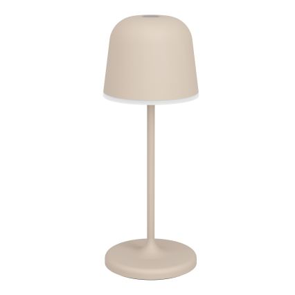 Eglo - Lampe de table d'extérieur tactile LED dimmable et rechargeable LED/1,8W/5V 2500/3000/4000K 2500 mAh IP54 crème