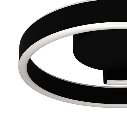 Eglo - Plafonnier LED RGBW dimmable LED/37W/230V 3000-6500K noir