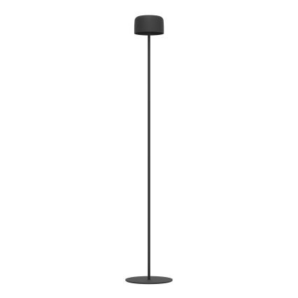 Eglo - Lampadaire LED solaire rechargeable à commande tactile LED/2,8W/3,7V 1800 mAh IP44 noir