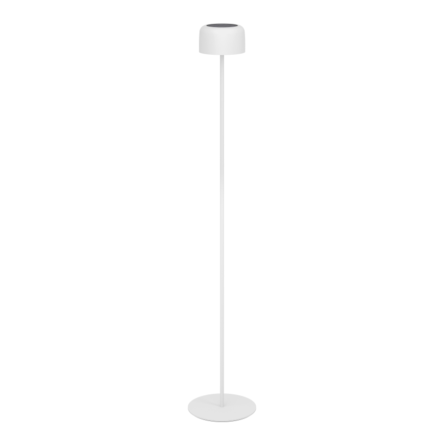 Eglo - Lampadaire LED solaire rechargeable tactile LED/2,8W/3,7V 1800 mAh IP44 blanc