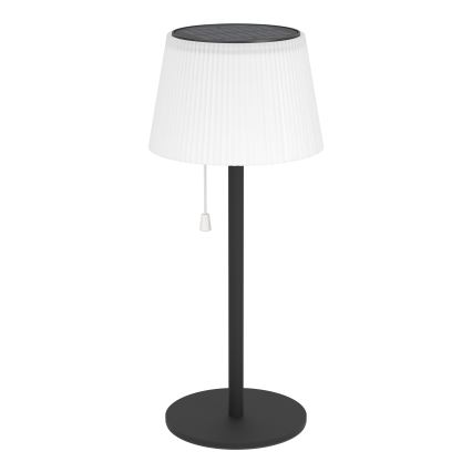 Eglo - Lampe de table solaire rechargeable à LED/2,3W/3,7V 3000/4000/6500K 1800 mAh IP44 noire
