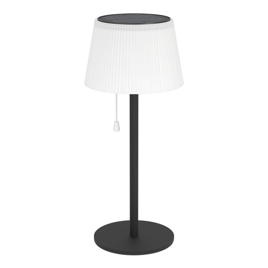 Eglo - Lampe de table solaire rechargeable à LED/2,3W/3,7V 3000/4000/6500K 1800 mAh IP44 noire