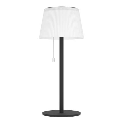 Eglo - Lampe de table solaire rechargeable à LED/2,3W/3,7V 3000/4000/6500K 1800 mAh IP44 noire