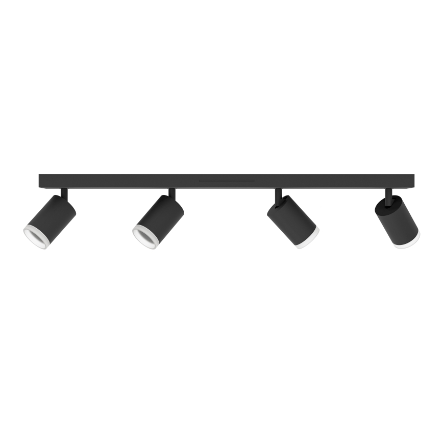 Eglo - Spot LED RGBW dimmable 4xLED/3,7W/230V 2700-6500K noir