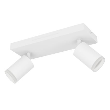 Eglo - LED RGBW Spot dimmable 2xLED/3,7W/230V 2700-6500K blanc