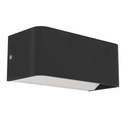 Eglo - Applique murale d'extérieur LED RGBW dimmable LED/10W/230V 2700-6500K IP55 noire