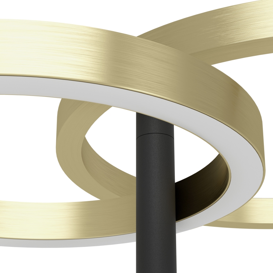 Eglo - lampe sur pied LED dimmable LED/16W/230V + LED/12W dorée/noire