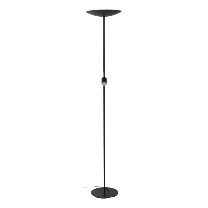 Eglo - Lampadaire LED dimmable LED/26,5W/230V + LED/4W noir