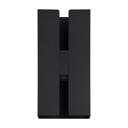 Eglo - Applique murale extérieure LED 2xLED/4W/230V 2700/4000/6000K. IP44 noire