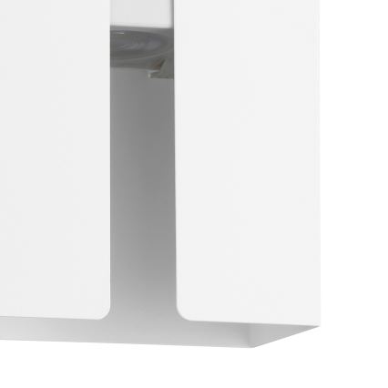 Eglo - Applique murale d'extérieur LED 2xLED/4W/230V 2700/4000/6000K. IP44 blanche