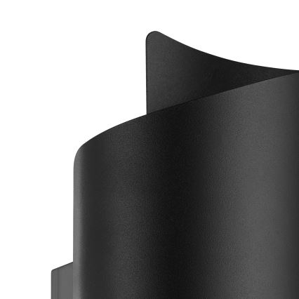 Eglo - Applique murale d'extérieur 2xLED/4W/230V 2700/4000/6000K IP44 noire