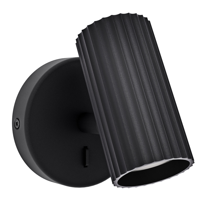 Eglo - Applique murale spot 1xGU10/5W/230V noire