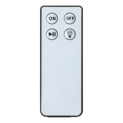 Eglo - Ensemble de 3 lampes extérieures LED RGB, 1W/230V, IP44, noires + télécommande