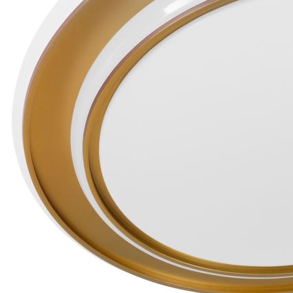 Eglo - Plafonnier LED/24W/230V Ø 40 cm, finition dorée