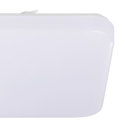 Eglo - Plafonnier LED pour salle de bains, 18W/230V, 3000/4000/6000K, 33x33 cm, IP44