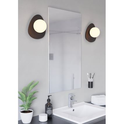 Eglo - Applique murale LED pour salle de bains 1xG9/4,2W/230V IP44 noire