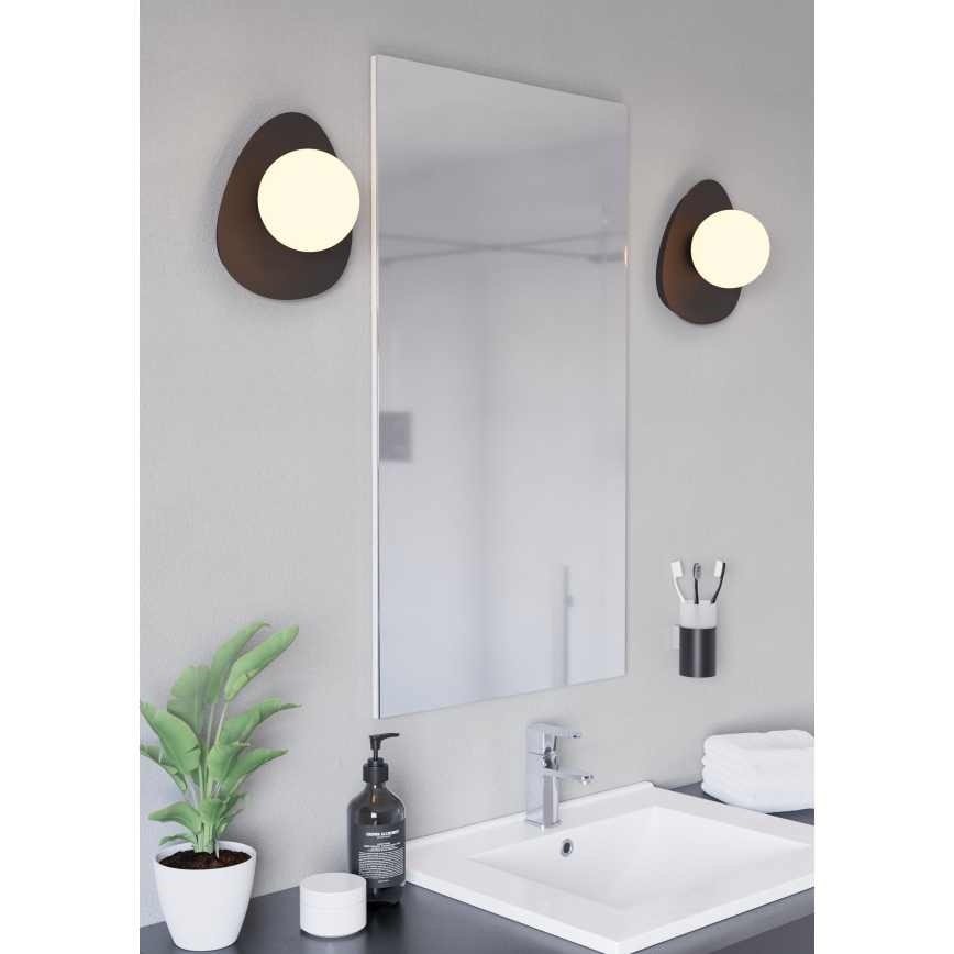 Eglo - Applique murale LED pour salle de bains 1xG9/4,2W/230V IP44 noire