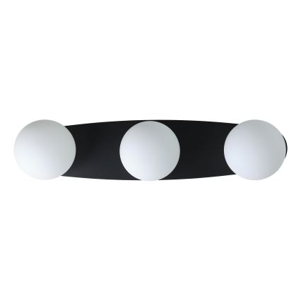Eglo - Plafonnier LED pour salle de bains 3xG9/4,2W/230V IP44 noir