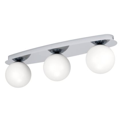 Eglo - Plafonnier LED pour salle de bains 3xG9/4,2W/230V IP44 chrome brillant