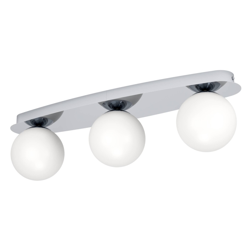 Eglo - Plafonnier LED pour salle de bains 3xG9/4,2W/230V IP44 chrome brillant