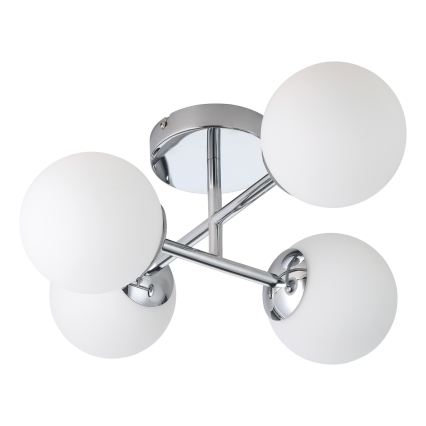 Eglo - Plafonnier LED pour salle de bains, montage en surface 4xG9/4,2W/230V IP44 chrome brillant