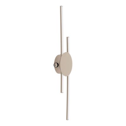 Eglo - Applique murale LED/20W/230V + LED/0,91W beige