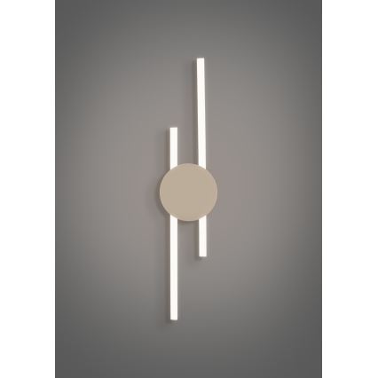 Eglo - Applique murale LED/20W/230V + LED/0,91W beige
