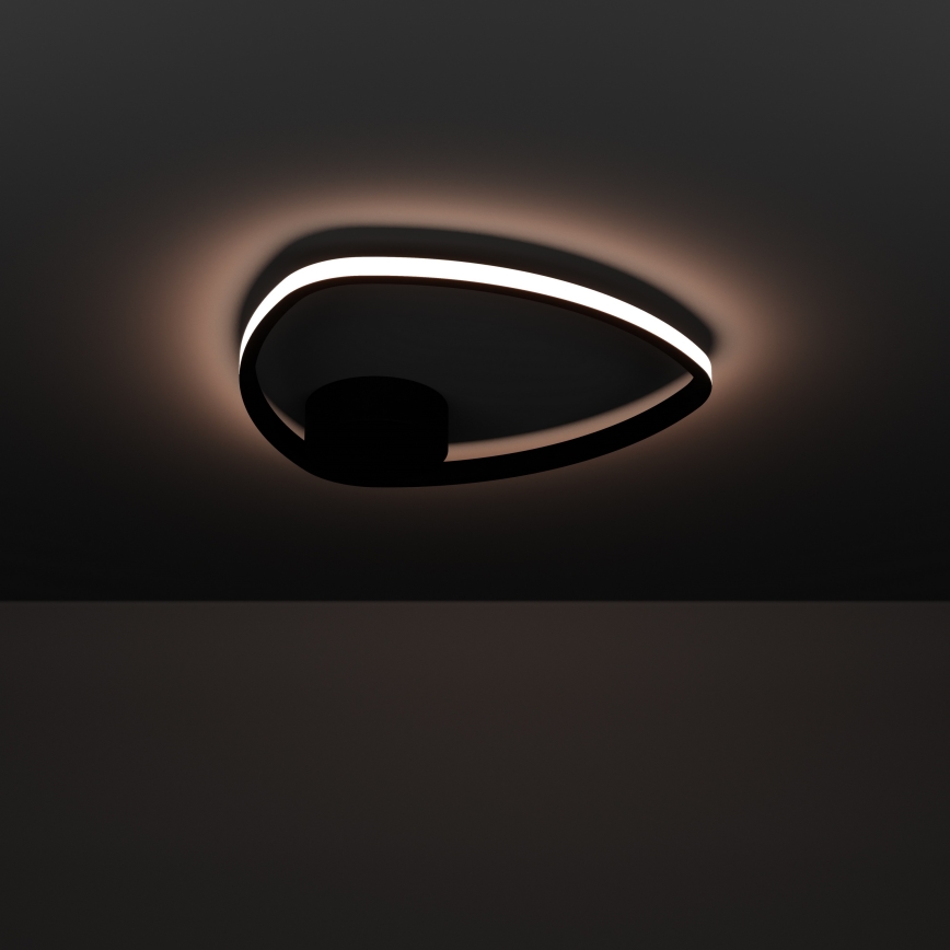 Eglo - Plafonnier LED/9,7W/230V noir