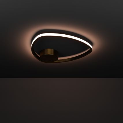 Eglo - Plafonnier LED/9,7W/230V doré