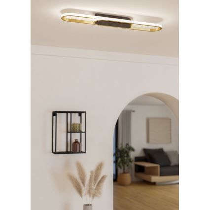 Eglo - Plafonnier LED 20W/230V 2700/4000/6500K doré