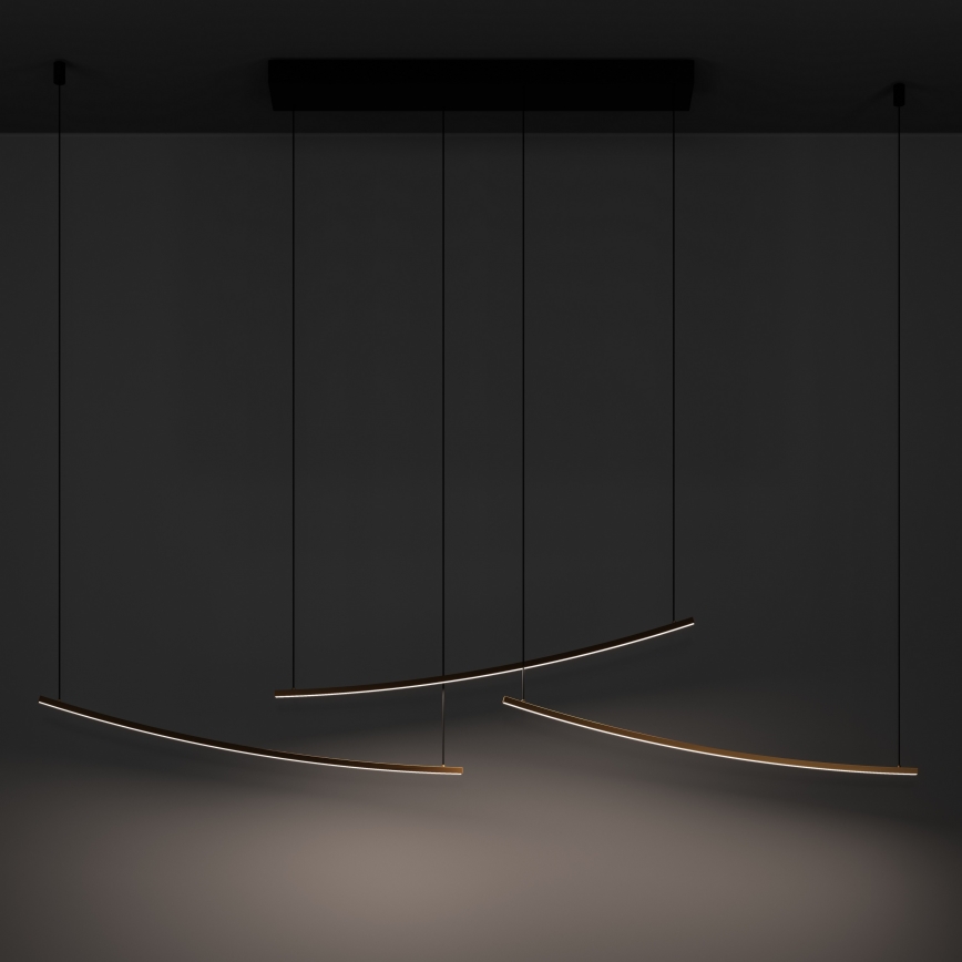 Eglo  - Suspension LED dimmable sur câble LED/22W/230V 2700/4000/6500K dorée