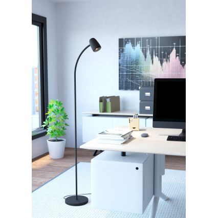 Eglo - Lampadaire 1xE14/18W/230V noir