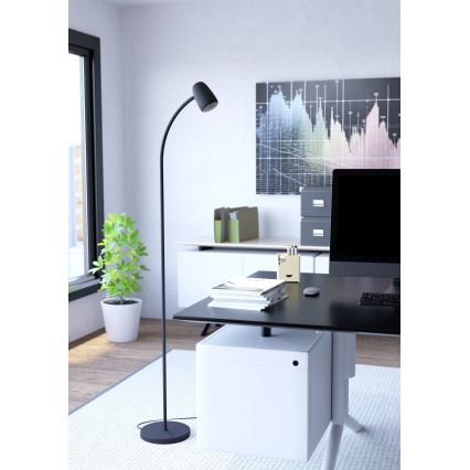 Eglo - Lampadaire 1xE14/18W/230V noir