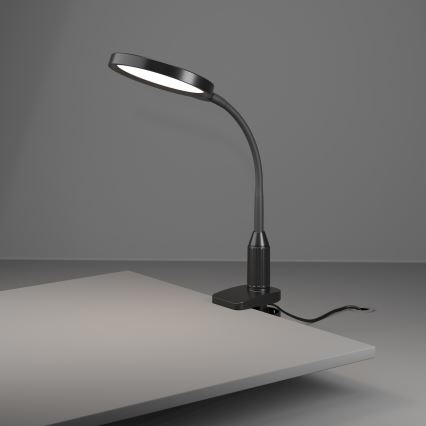 Eglo - Lampe LED flexible à pince dimmable LED/5,5W/230V 2700/4000/6500K noire