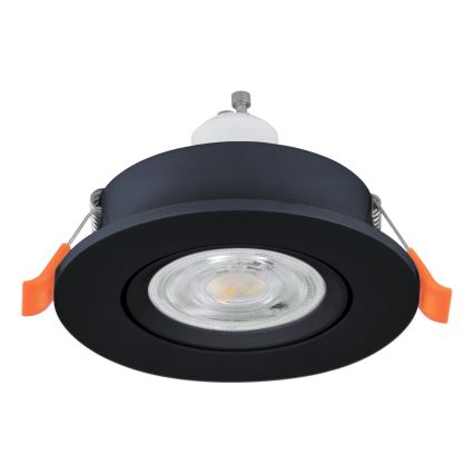 Eglo - Spot LED encastrable 1xGU10/4,5W/230V noir