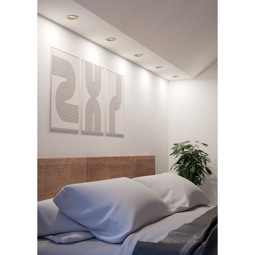 Eglo - Spot encastrable LED 1xGU10/4,5W/230V chrome mat