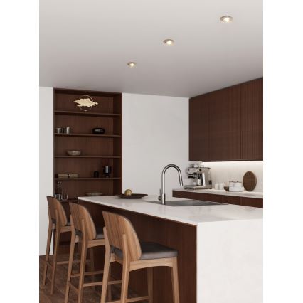 Eglo - Spot LED encastrable 1x GU10/4,5W/230V chrome mat