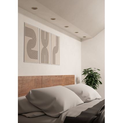 Eglo - Spot LED encastrable 1x GU10/4,5W/230V chrome mat