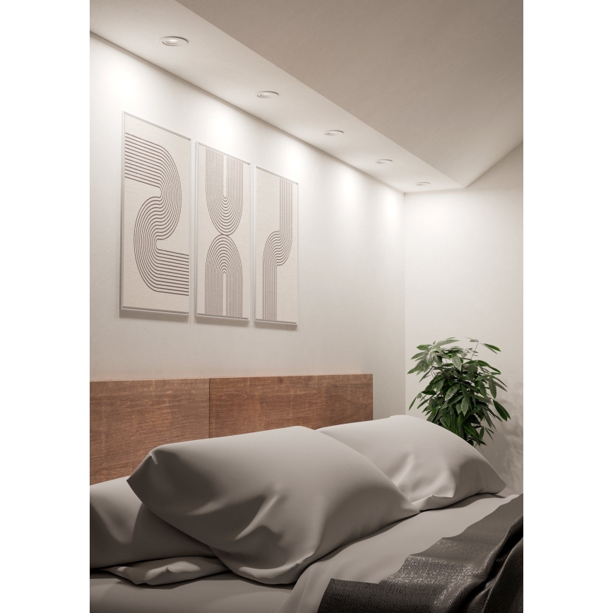 Eglo - Spot encastrable LED/4,8W/230V 2700/4000/6500K blanc