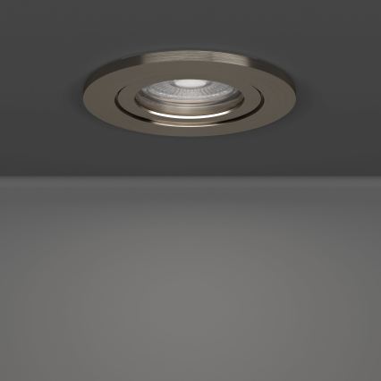 Eglo - Lot de 5 spots encastrés LED/4,8W/230V 2700/4000/6500K chrome mat