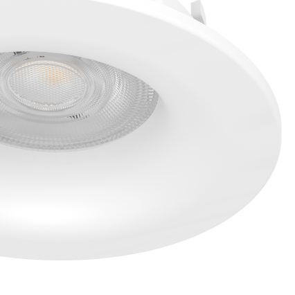 Eglo - Lot de 3 spots encastrés LED pour salle de bains, LED/4,9W/230V, 2700/4000/6500K, Ø 8,8 cm, IP65, blanc