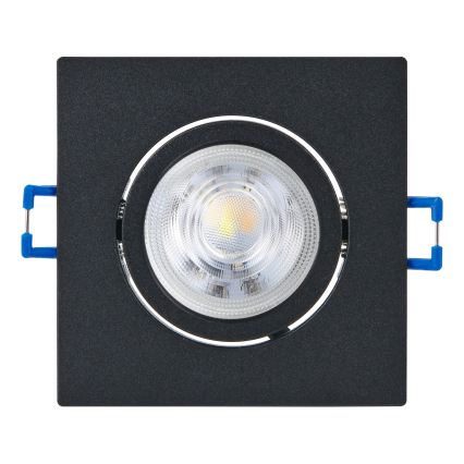 Eglo - Lot de 3 spots encastrés LED dimmables LED/6,4W/230V 8,8x8,8 cm noir