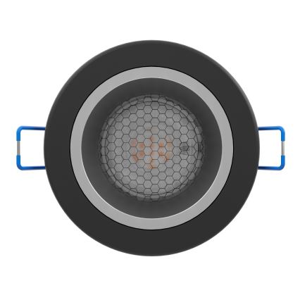 Eglo - luminaire encastré LED RGBW dimmable pour salle de bains LED/4,8W/230V 2700-6500K IP44 noir