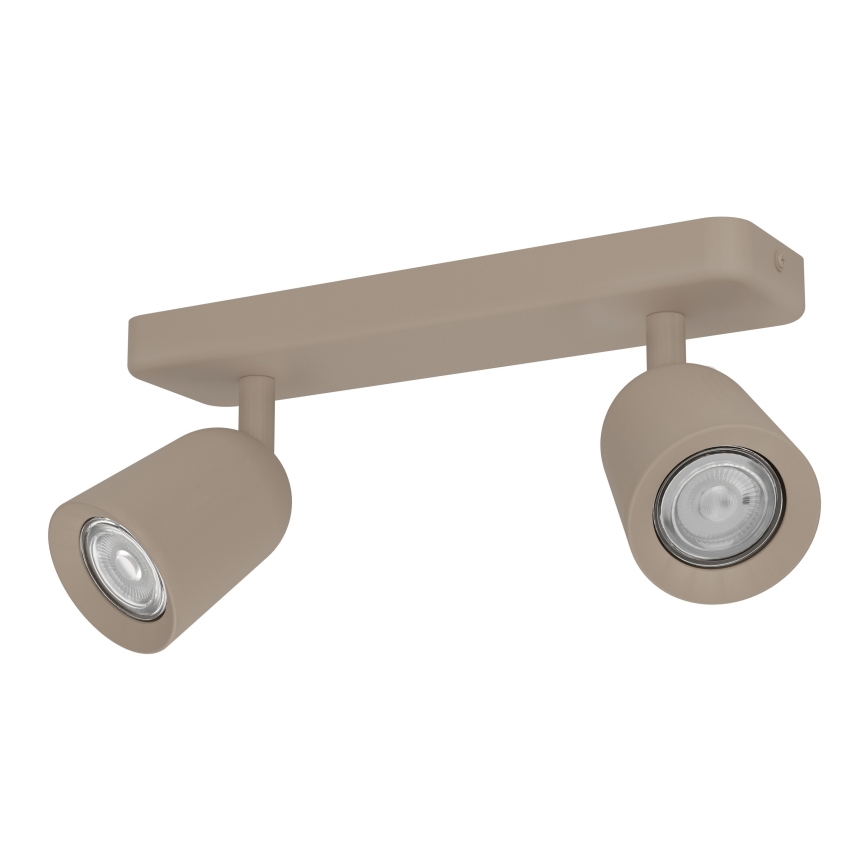 Eglo - Spot orientable 2xGU10/10W/230V beige