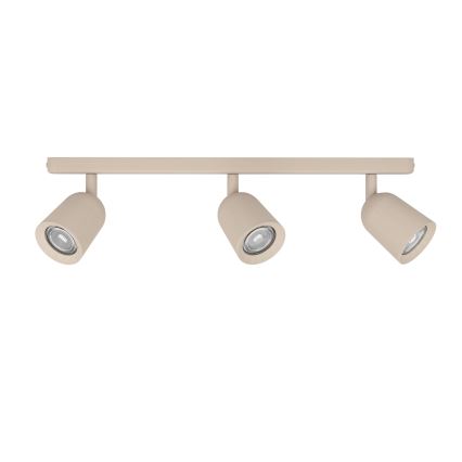 Eglo - Plafonnier à spots 3xGU10/10W/230V beige