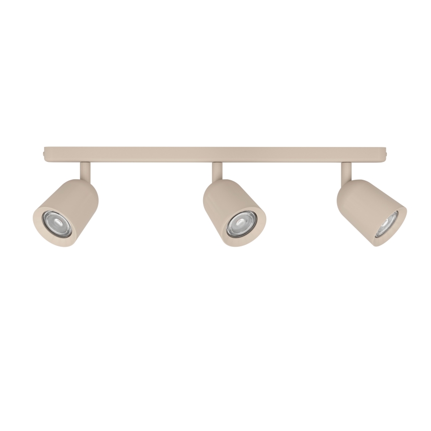 Eglo - Plafonnier à spots 3xGU10/10W/230V beige