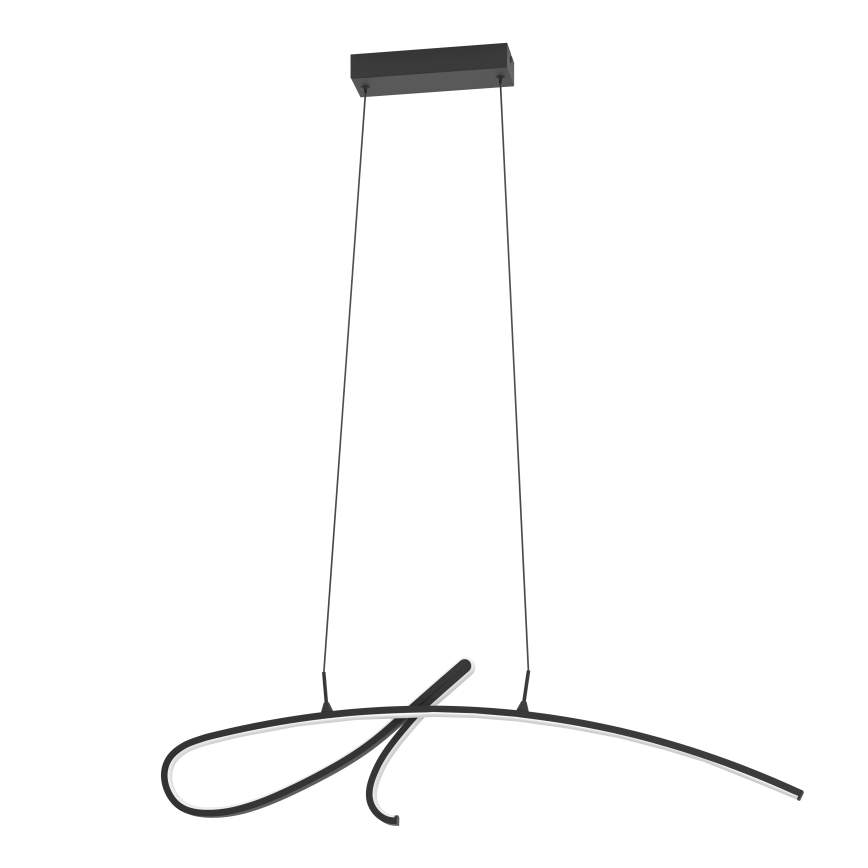 Eglo - Suspension LED sur câble LED/20W/230V 2700/4000/6500K noire