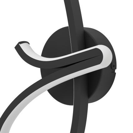 Eglo - Applique murale LED LED/12W/230V 2700/4000/6500K noire