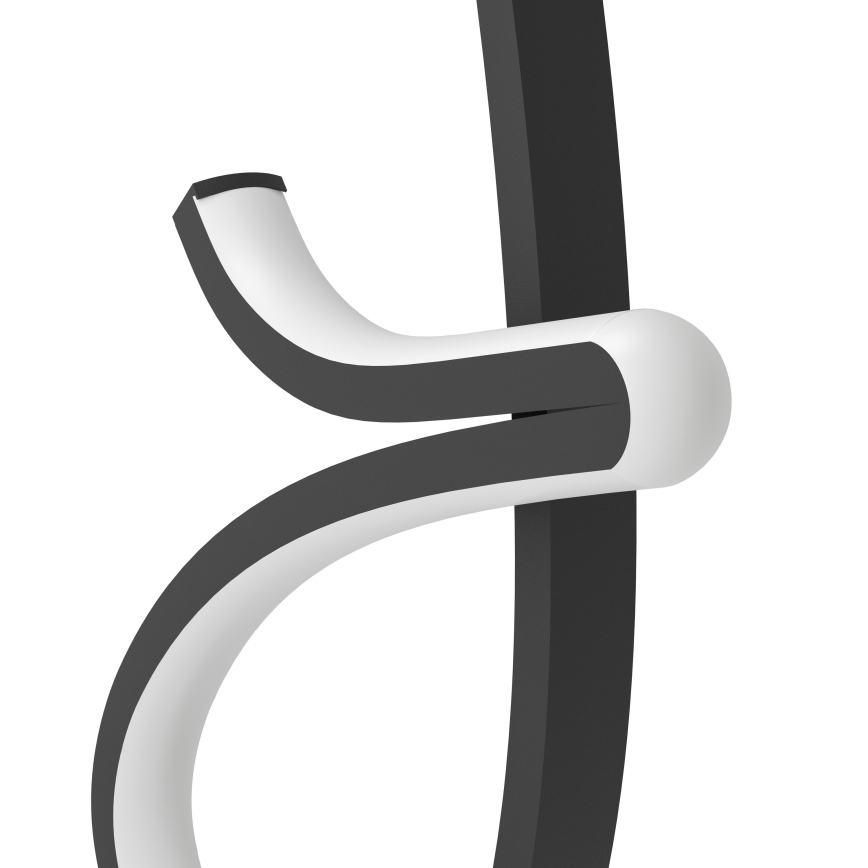 Eglo - Lampe de bureau LED LED/12W/230V 2700/4000/6500K noire